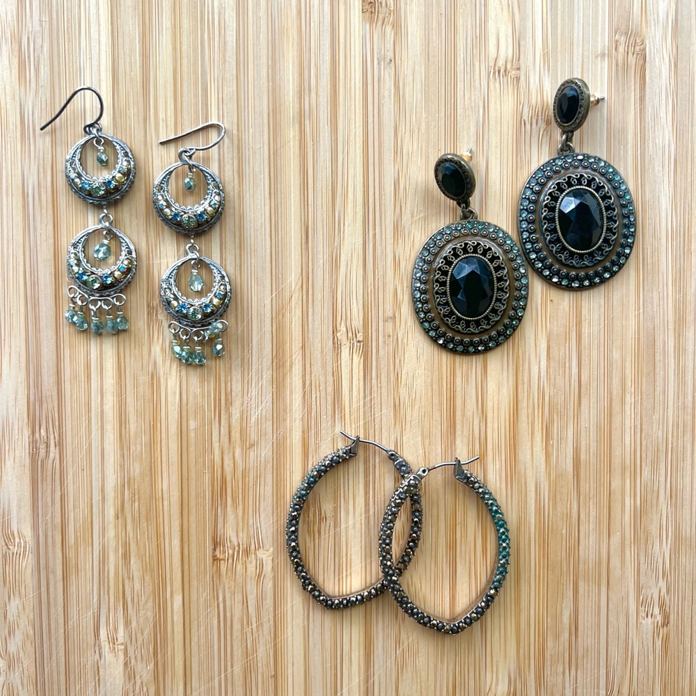 Sparkle Earrings Set